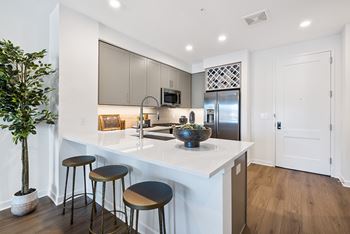 Built-in pantries and islands*